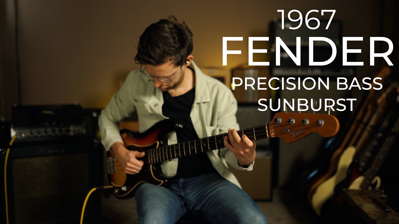 Fender Precision Bass 1967 Sunburst