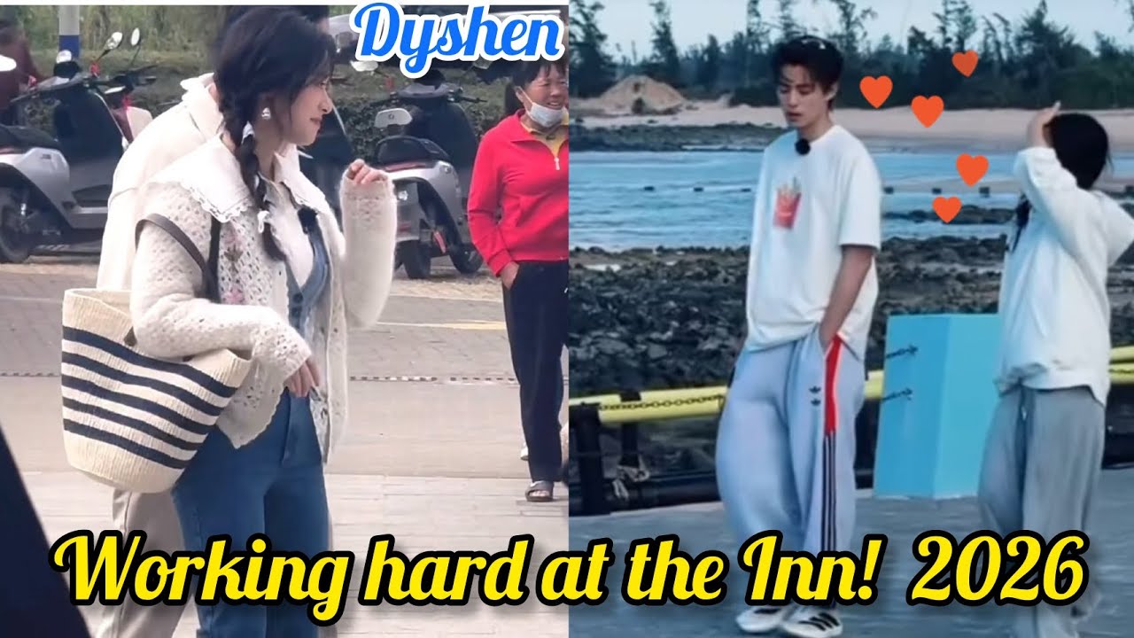 Shen Yue and Dylan Wang doing their tasks at The Inn! (Jan.26,2026)