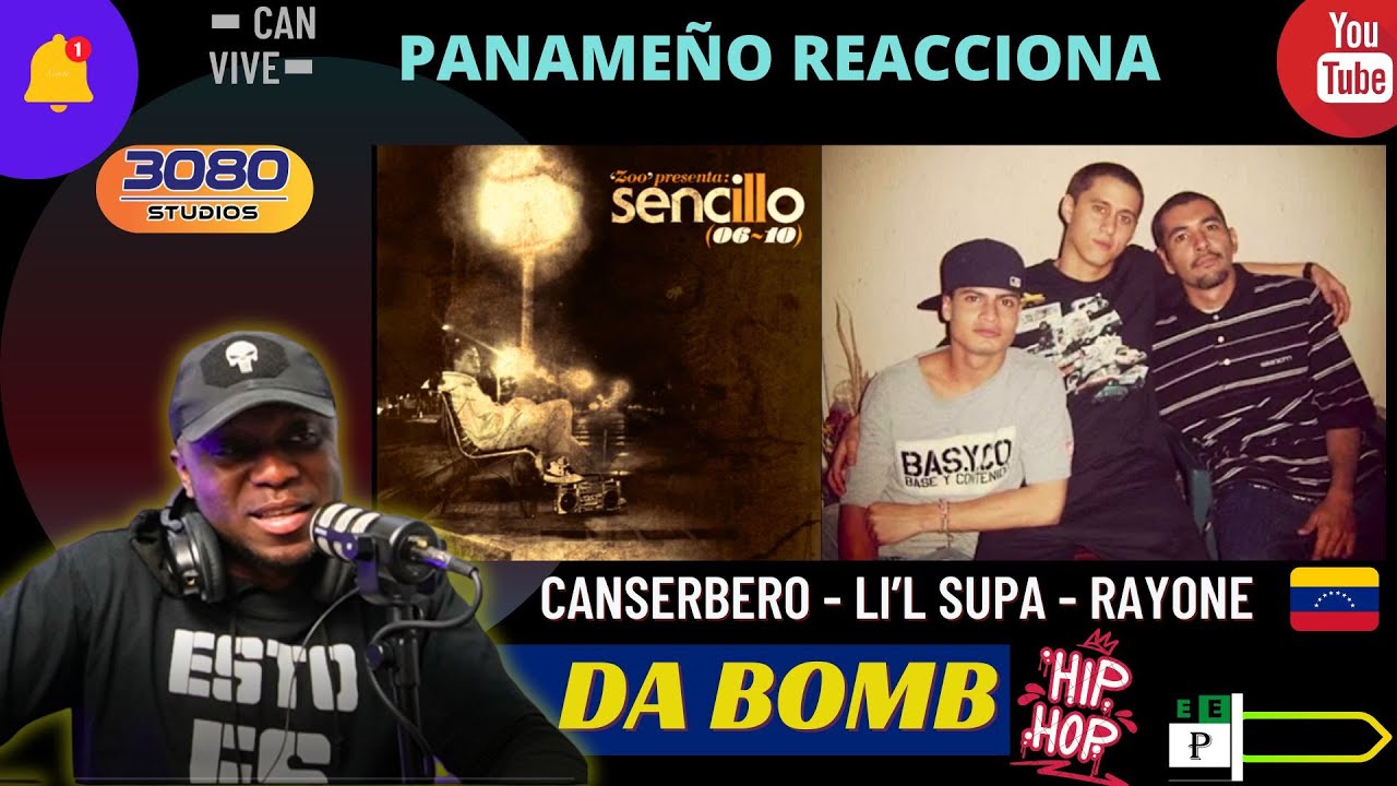 DA BOMB - Lil Supa ft. Canserbero (Ty) & RayOne |PANAMEÑO REACIONA| #RapVenezolano