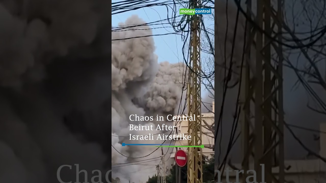 Израильский авиаудар по квартире в Бейруте: хаос в Бачуре #shorts #iranwar #latestnews #viral