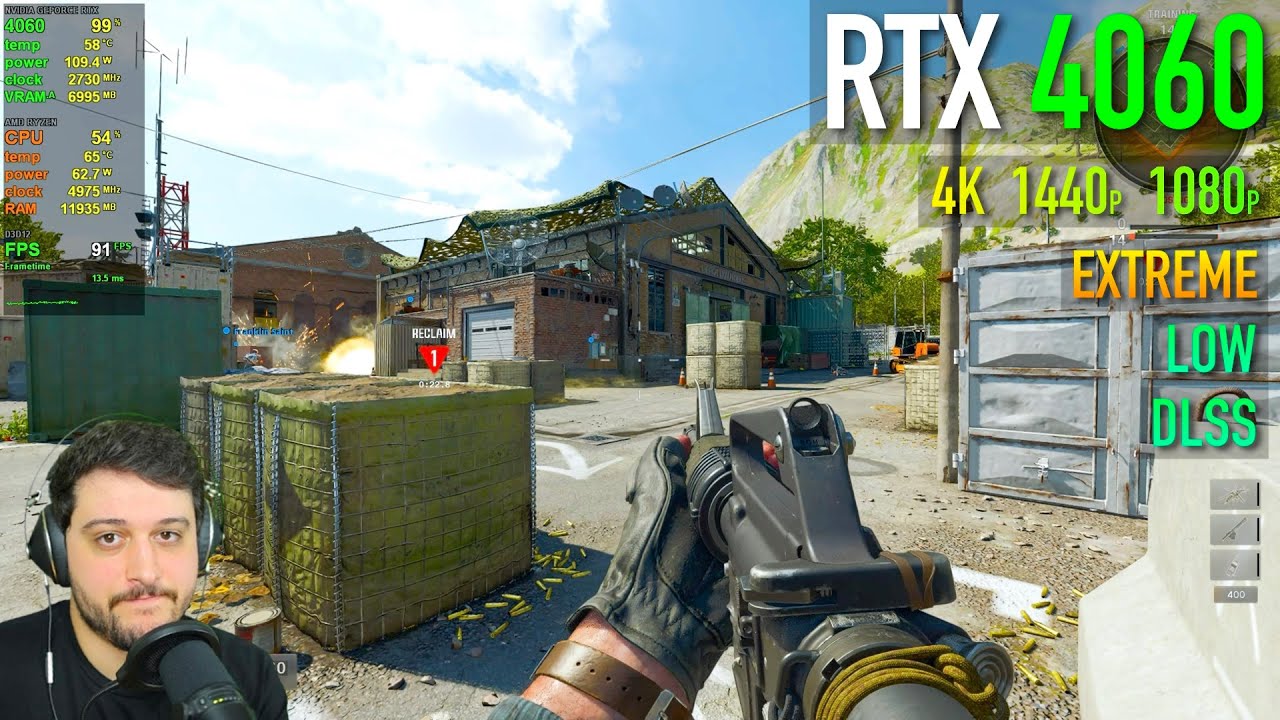 RTX 4060 - Crash Of Duty: Black Ops 6 - Season 1
