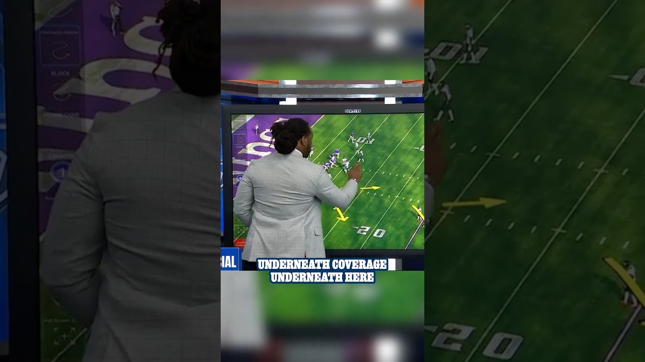 Breaking down Christian Parker's hidden coverage 📝 | #DallasCowboys #NFL #ChristianParker #shorts