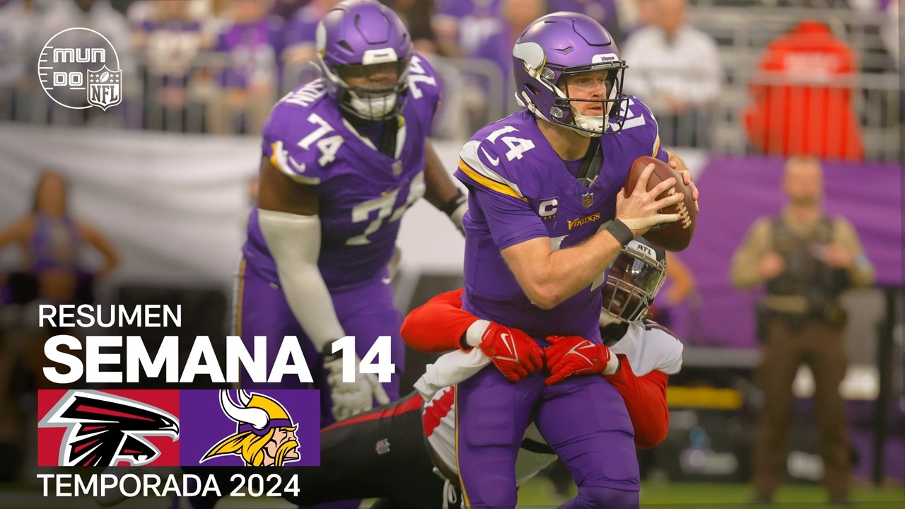 Atlanta Falcons vs. Minnesota Vikings | Resumen NFL en español - Semana 14 | NFL Highlights 2024