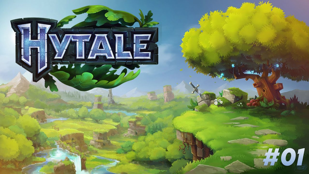 UCIEKAM PRZED ORKIEM?! 😱 Pierwsza JASKINIA w Hytale #01