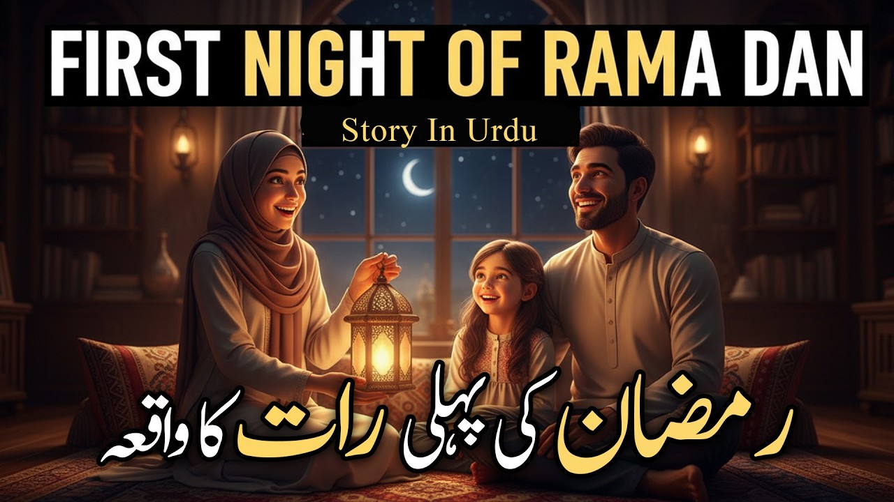 First Night of Ramadan Story | Ramadan ki Pehli Raat Islamic Kahani in Urdu | Islamic Moral Story