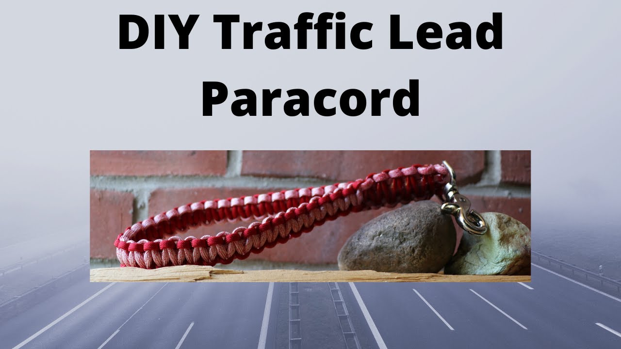 DIY Traffic Lead - Paracord