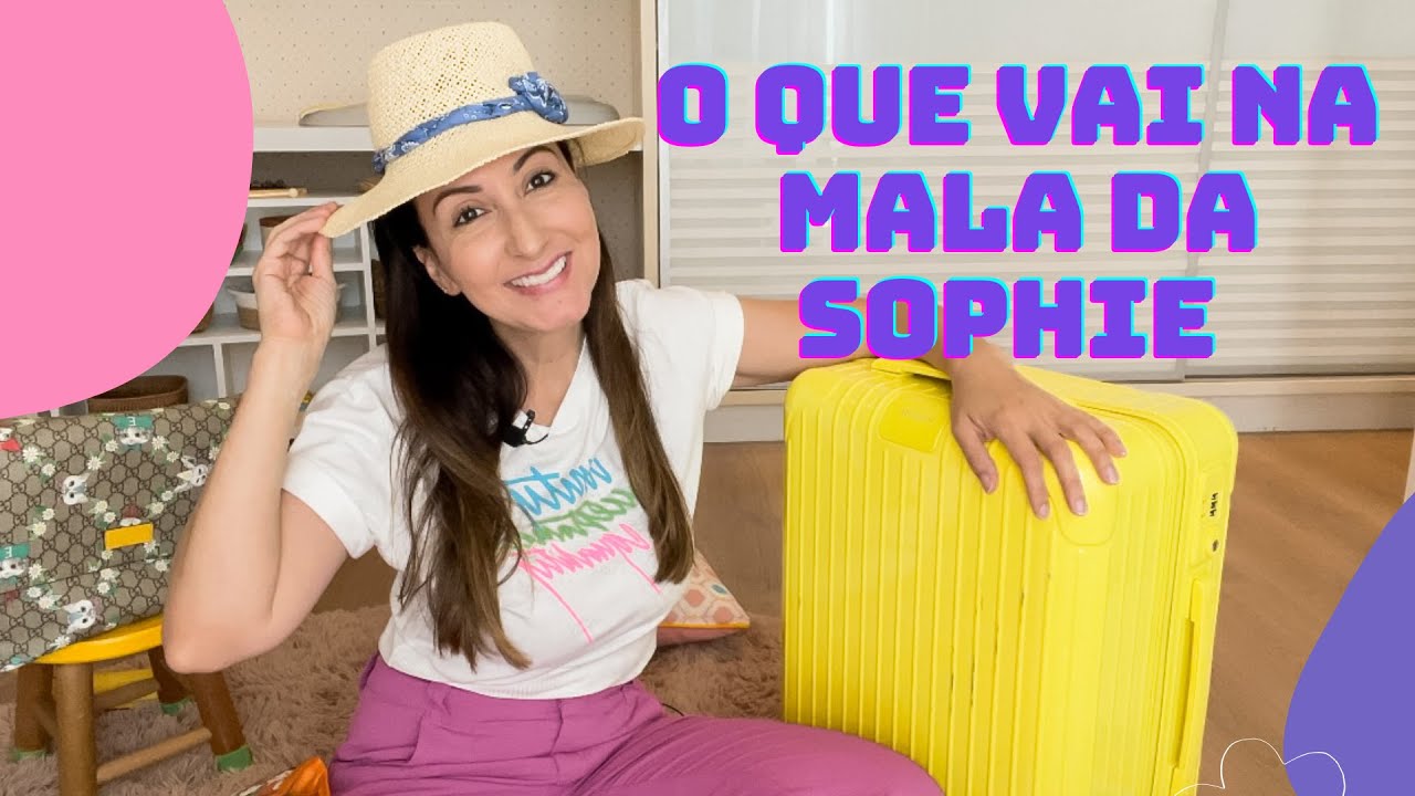 Mala de viagem com criança de 2 anos pra praia #sophieviaja