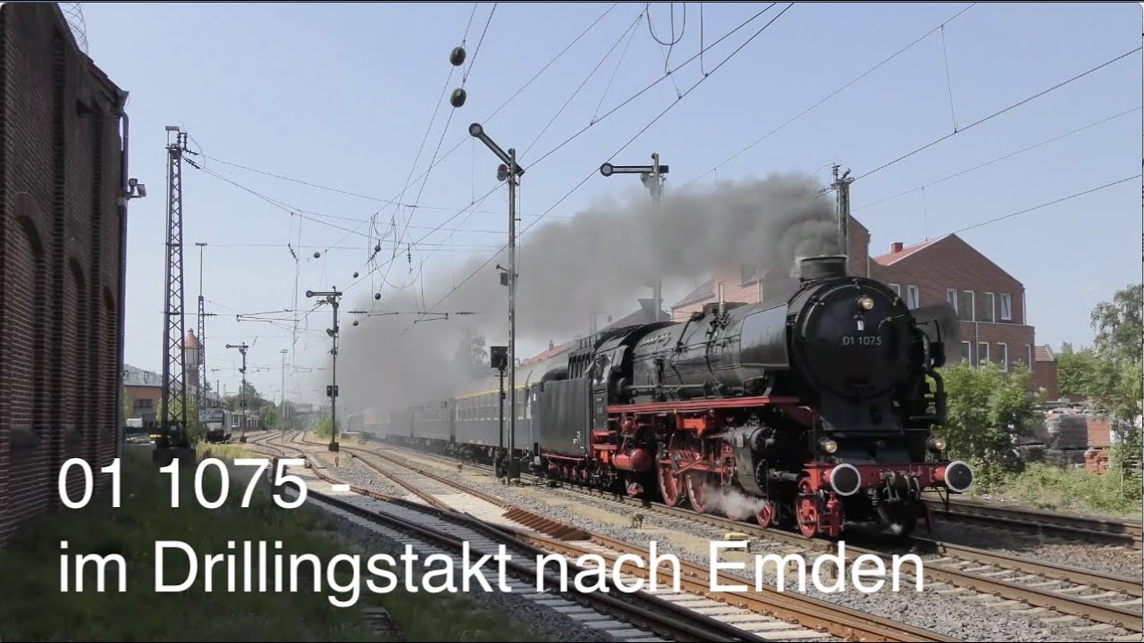 01 1075 - im Drillingstakt nach Emden