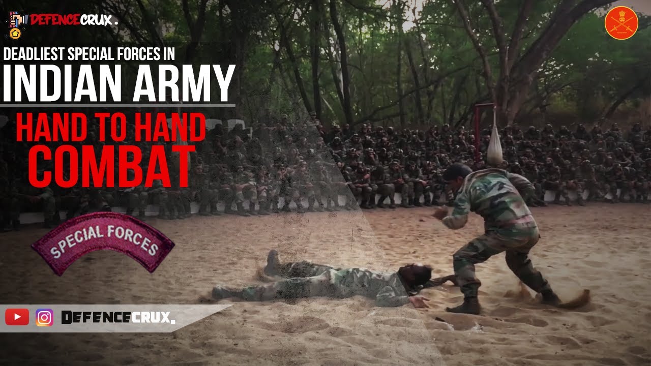 Indian Army Special Force Hand To Hand Combat | Para SF By DefenceCRUX.