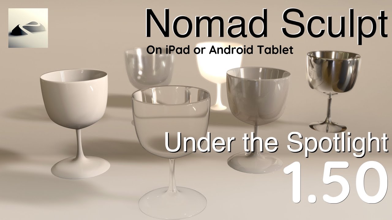 Nomad Sculpt 1.50 Update - Under the Spotlight - Beginner Tutorial
