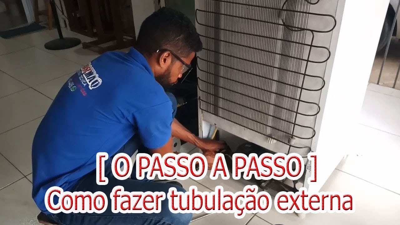 Como fazer nova tubulação na geladeira Electrolux RFE39[ PASSO  APASSO ]