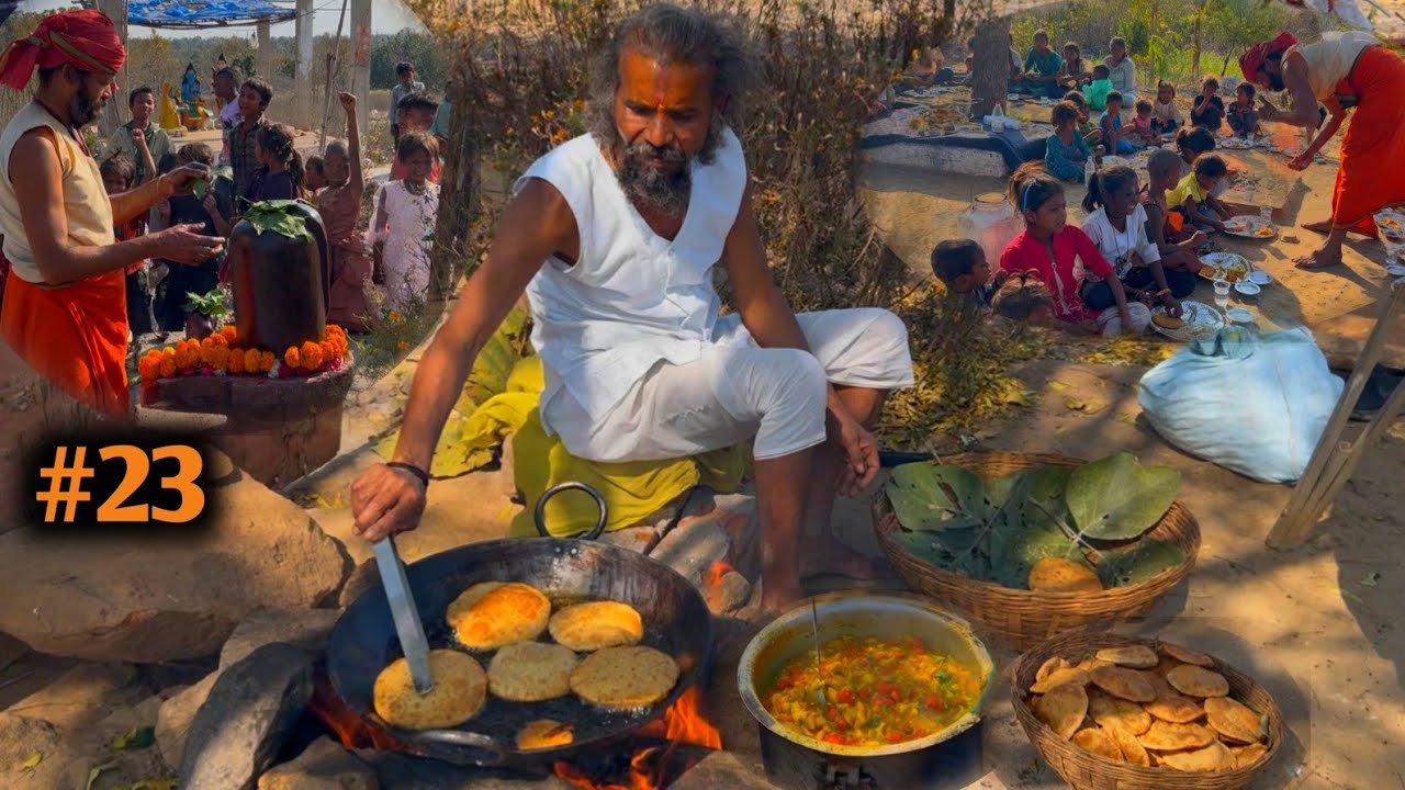 एकांत कुटिया में कन्याभोज भंडारा के बाद महसूस हुई अलौकिक उपस्थिति संत भी रह गए स्तब्ध #saint #sadhu 