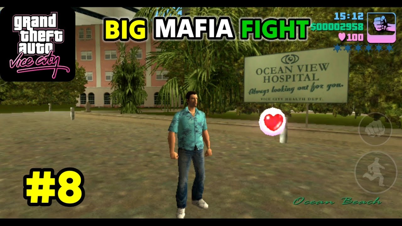 BIG MAFIA FIGHT -GTA VICE CITY #8