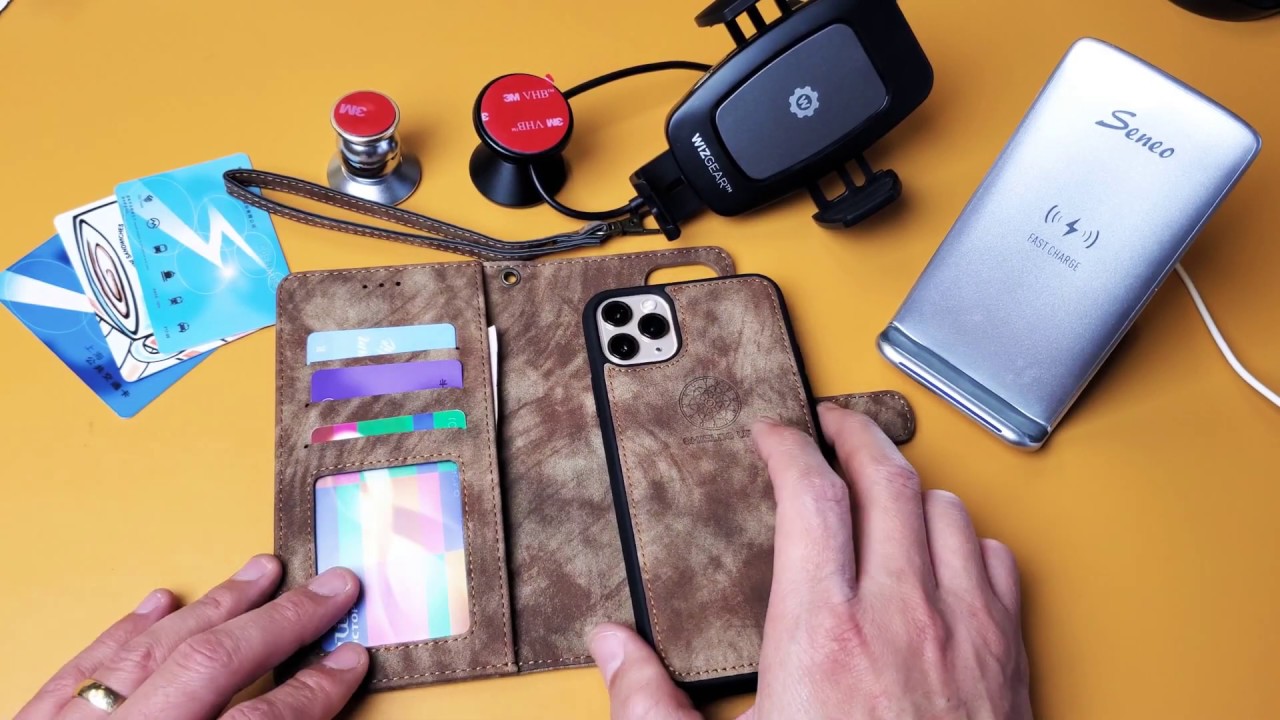 iPhone 11 Pro Max: Wallet Case w/ Detachable Magnet Inner Case ($12.96 Worth it?)