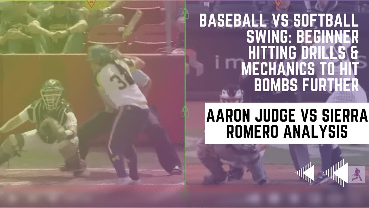 Baseball Vs Softball Swing: Beginner Hitting Drills & Mechanics To Hit Bombs Further