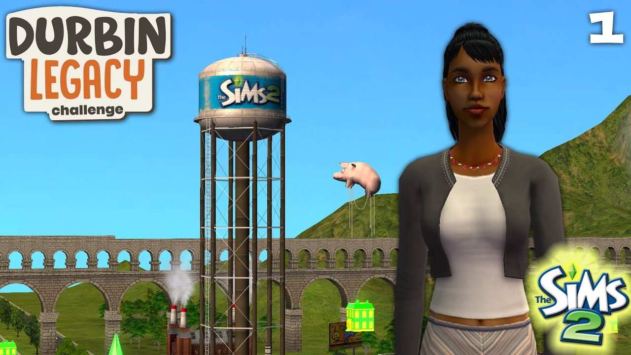 Playing @SpringSims1 Durbin Legacy Challenge || The Sims 2 Legacy || Ep. 1