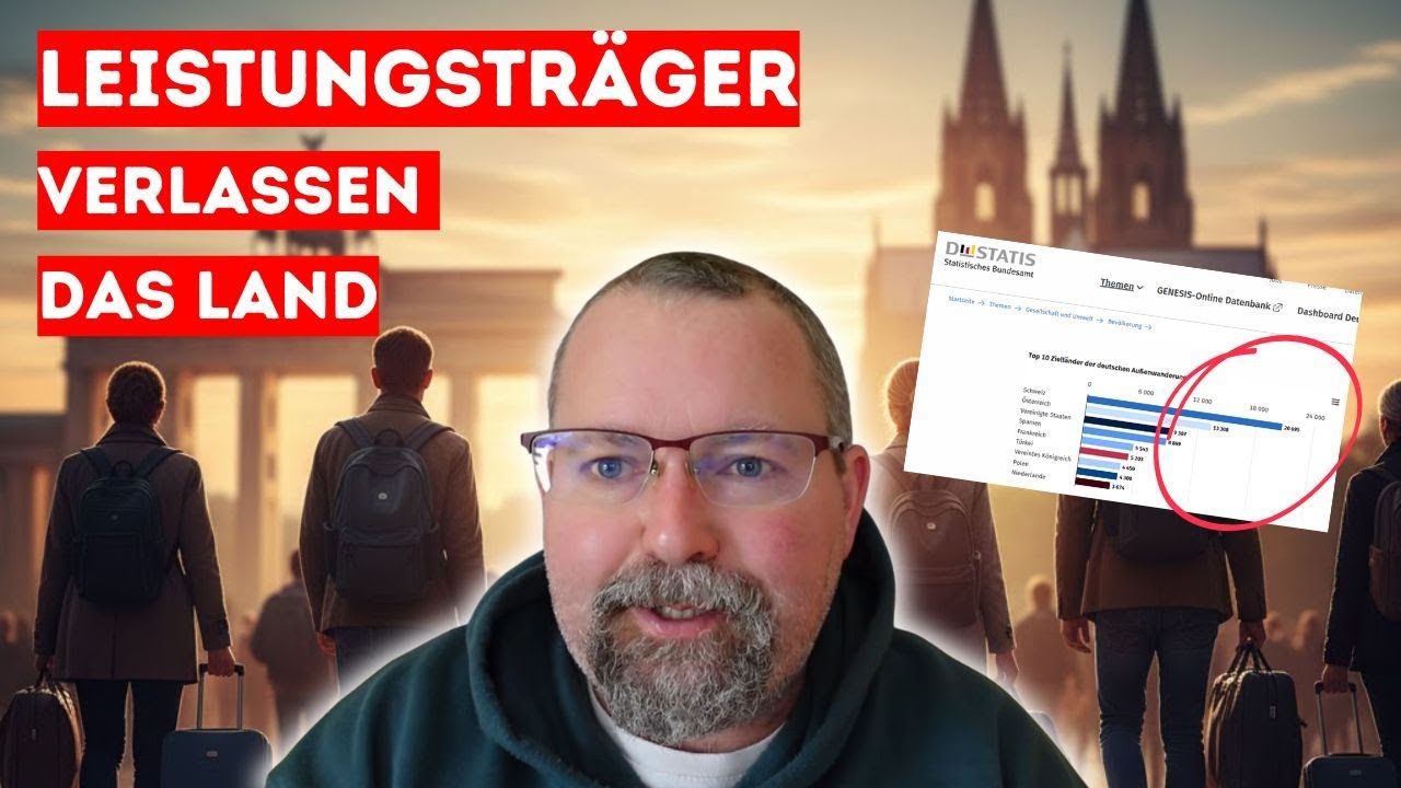 21% der Menschen wollen Auswandern. Deutschland am Ende?