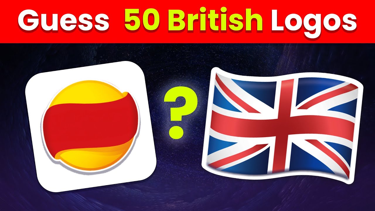 Guess the Logo UK | British Quiz | 50 British Logos Challenge