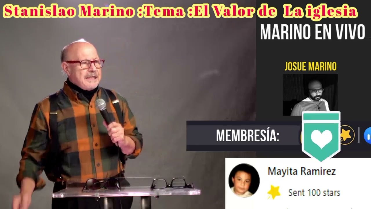 Stanislao Marino ;Tema El Valor De La Iglesia