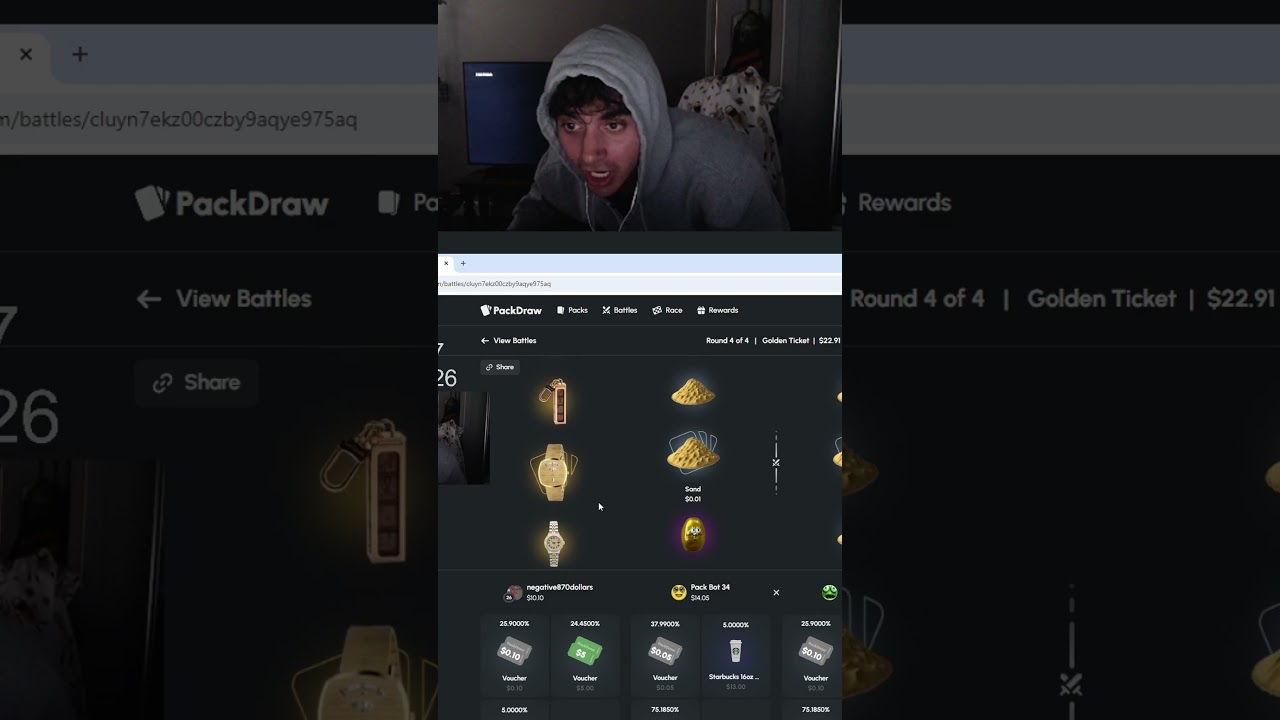 HOW I TURNED $26 INTO $2600 &hellip;🤑 #shorts #reels #packdraw
