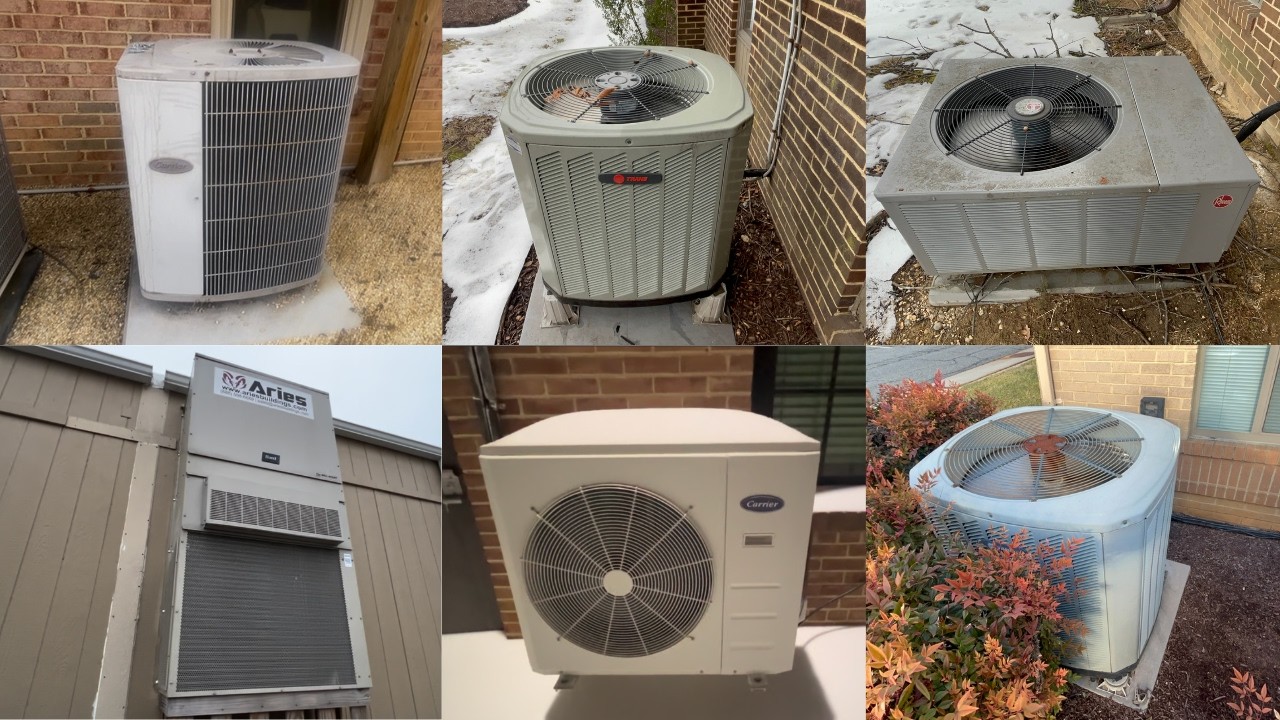 Heat Pump Startup Compilation: Rheem, Trane, Bard, & Carrier Heat Pumps Starting Up & Running (Heat)