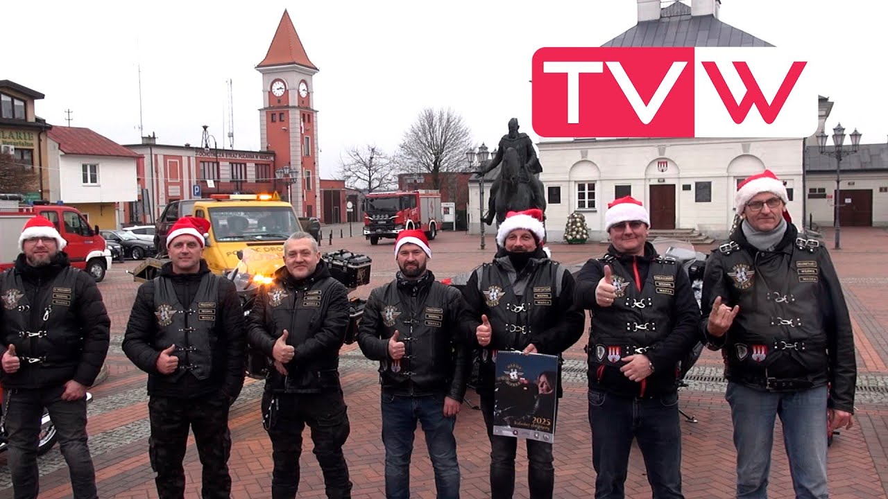 Mikołajki ze stowarzyszeniem MotoVerwa na Wareckim Rynku - 1 grudnia 2024
