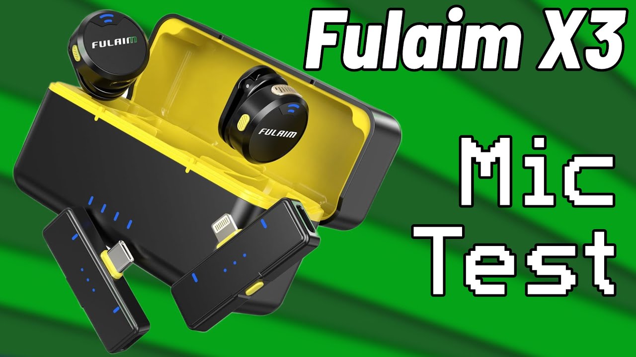 Fulaim X3 Wireless Microphone | Fulaim X3 Sound Test | Fulaim X3 Review