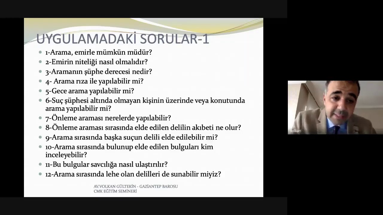 21 10 2020   CMK 2  OTURUM Gaziantep Barosu