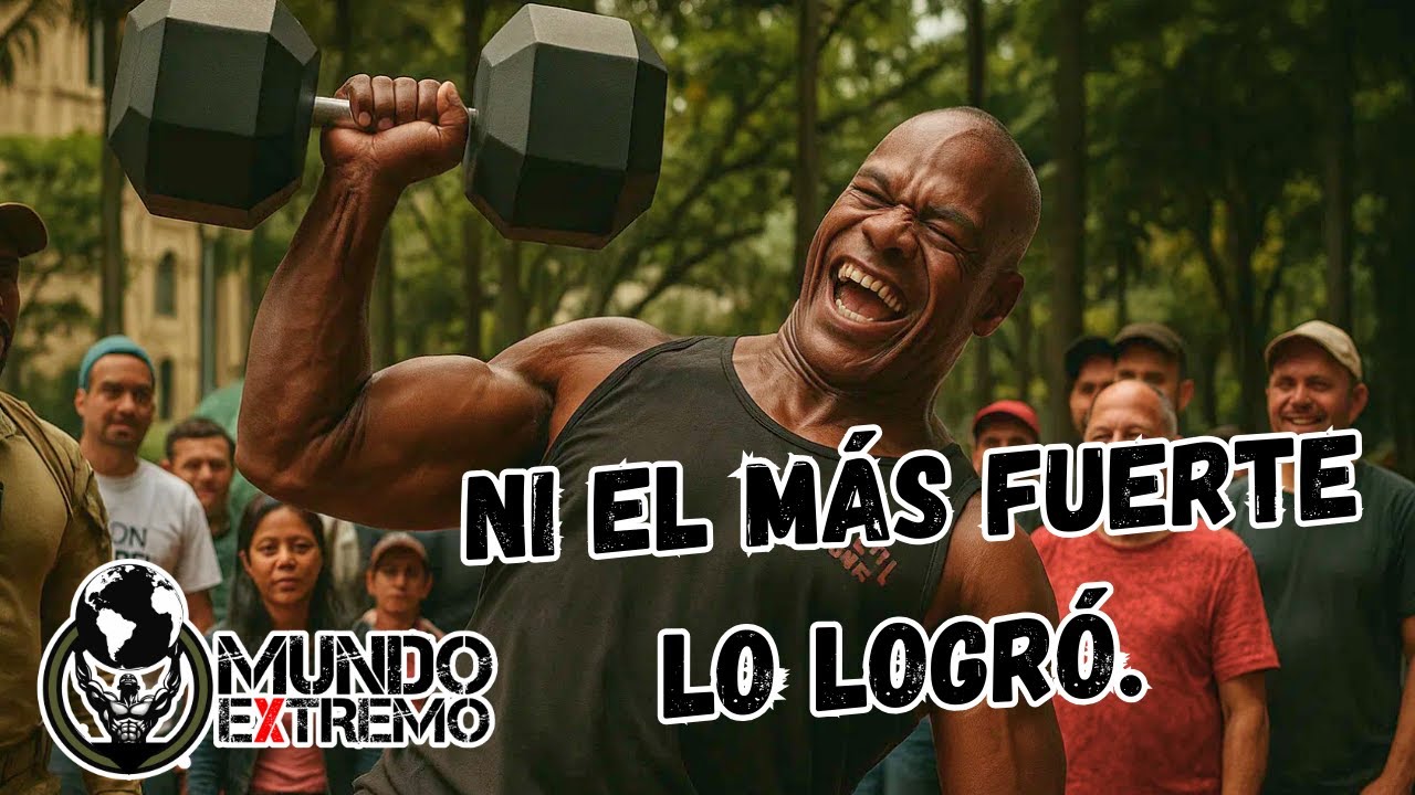 ¡La pesa más grande del gym! Nadie imaginó este final 😱🔥