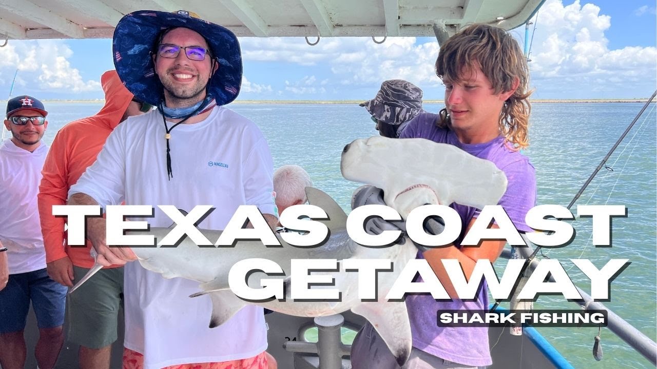 A Texas Coast Getaway | Sharks, Sun & Memories 🌊🦈🍽️
