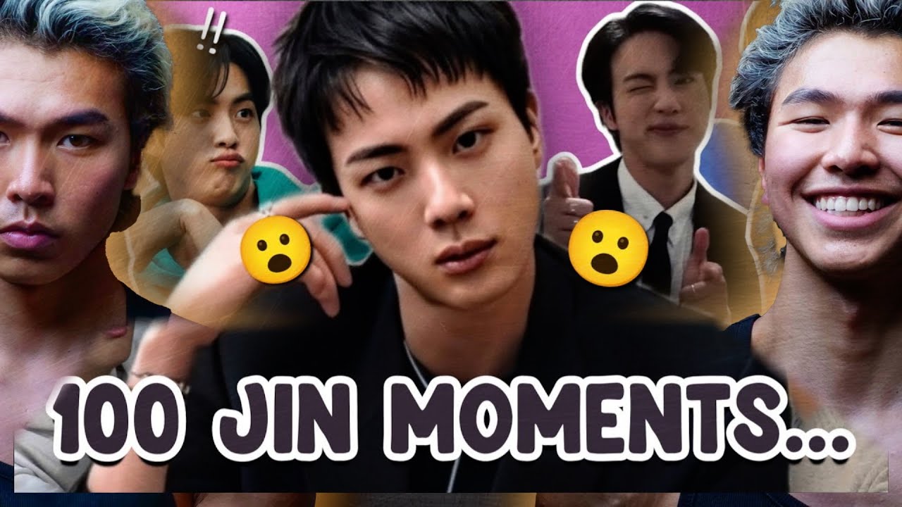 100 ICONIC MOMENTS in the HISTORY of JIN / BTS