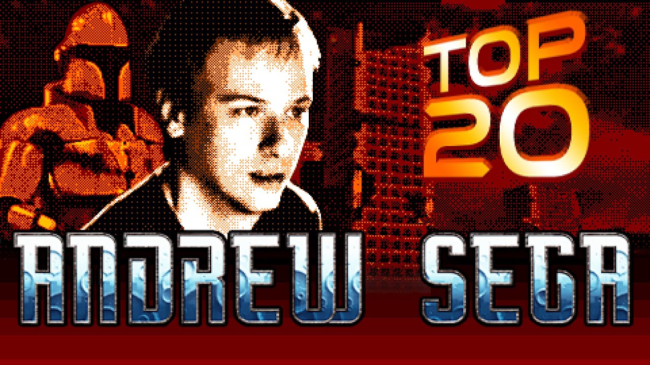 BEST OF Andrew Sega AKA Necros (Crusader: No R) GAME MUSIC ♫ TOP 20