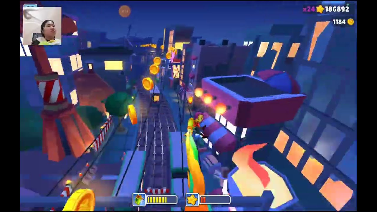 Subway Surfers Gameplay  HD SEOUL P1405متصفحي مترو الانفاق Tua5