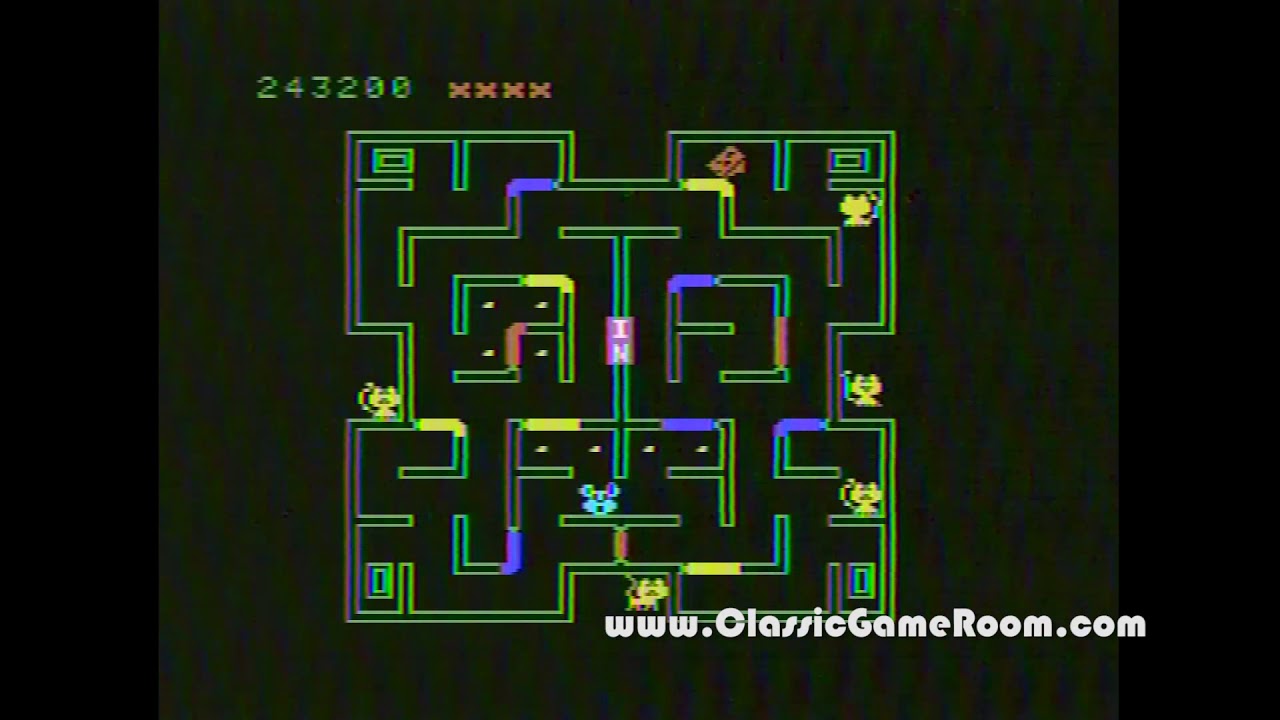 Обзор Classic Game Room — MOUSE TRAPP для Colecovision