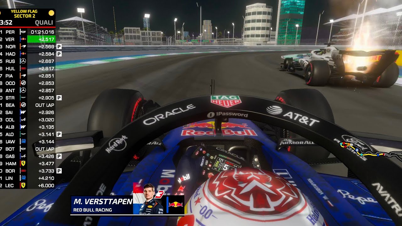Monoposto 2026 | Checo Pérez POV: Crash & Podium 🇸🇦