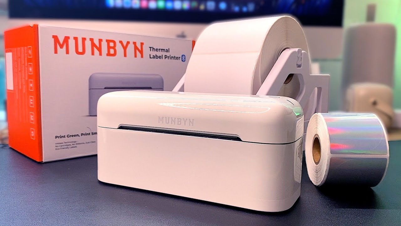 MUNBYN imprimante étiquettes thermique Bluetooth