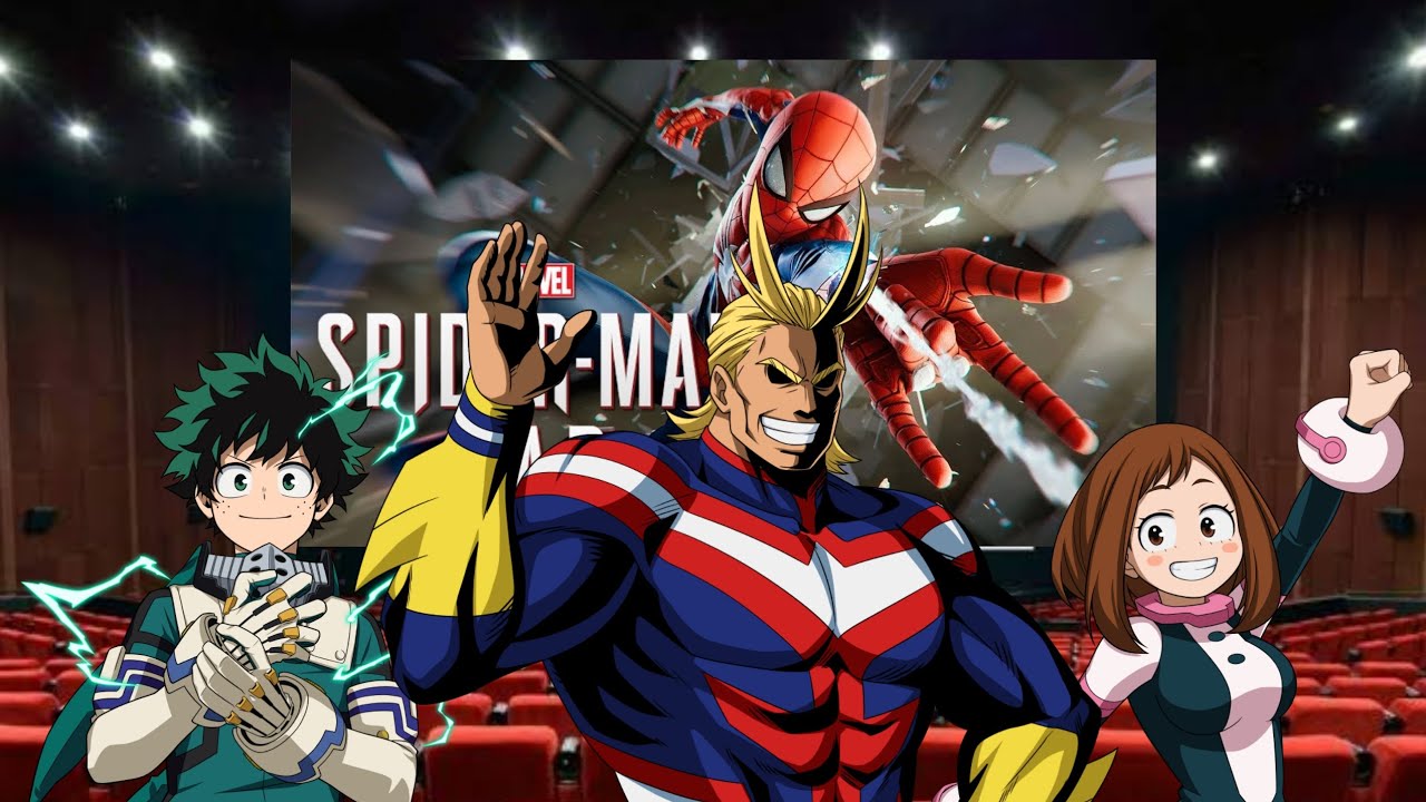 Boku no hero viendo universos /capitulo 1/ (el héroe arácnido)