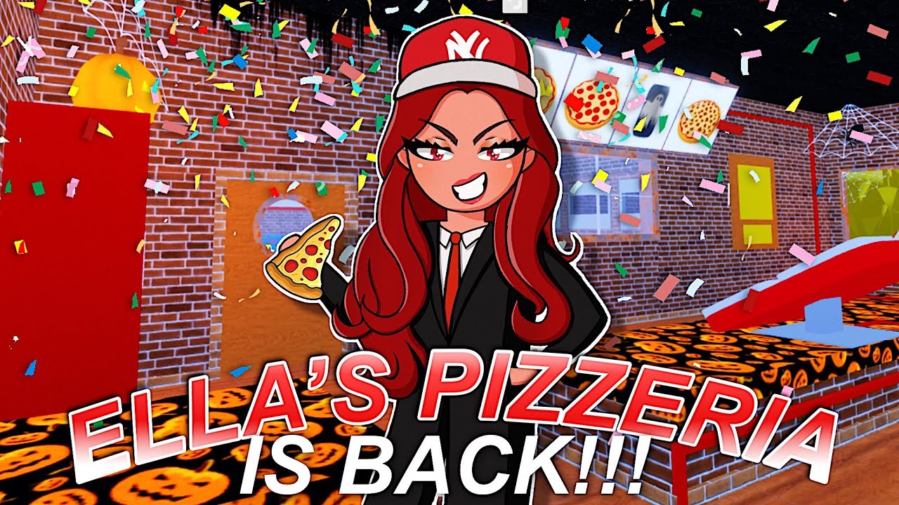 ROBLOX ELLA'S PIZZA SHOP IS BACK IN BUSINESS BABY!