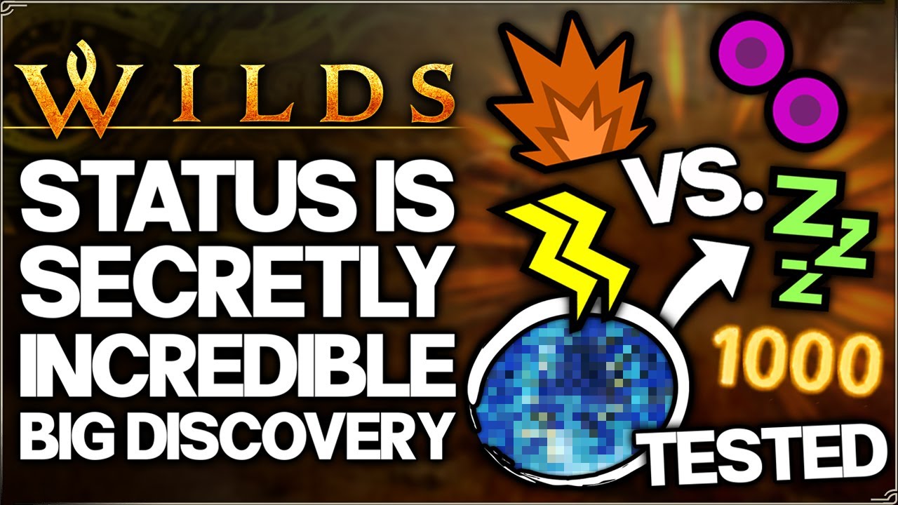 Monster Hunter Wilds - Status Has a POWERFUL Secret - Paralysis Blast Poison Sleep Best Build Guide!