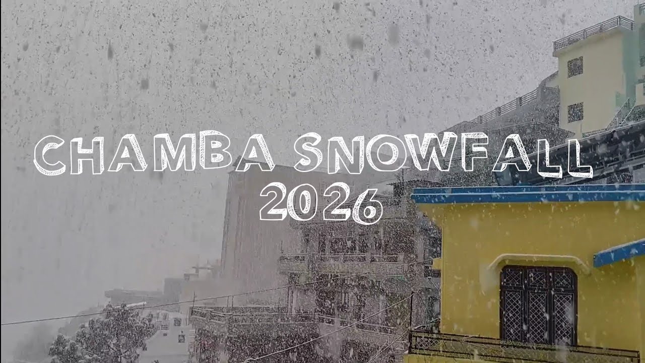 Chamba Snowfall 2026 | Snowfall in uttarakhand 2026