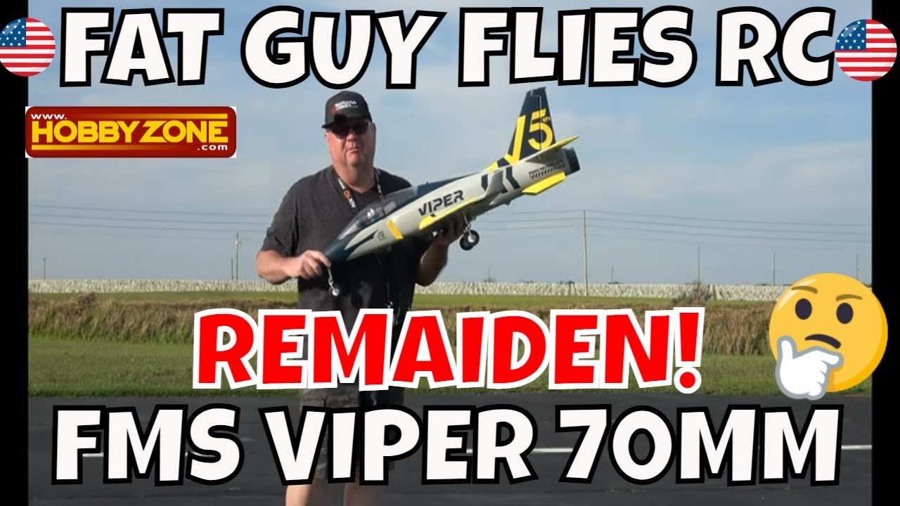 FMS VIPER 15 YEAR ANNIVERSARY EDITION REMAIDEN by Fat Guy Flies RC