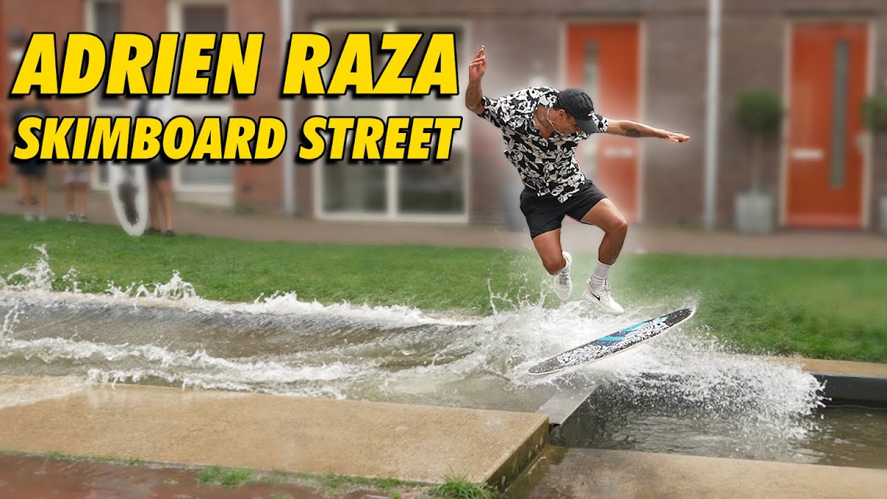 Adrien Raza, l'inventeur du skimboard street !
