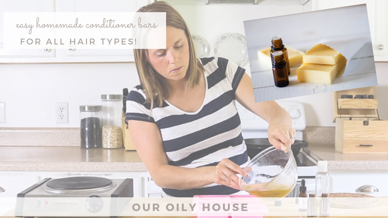 Homemade Conditioner Bars | Natural Haircare