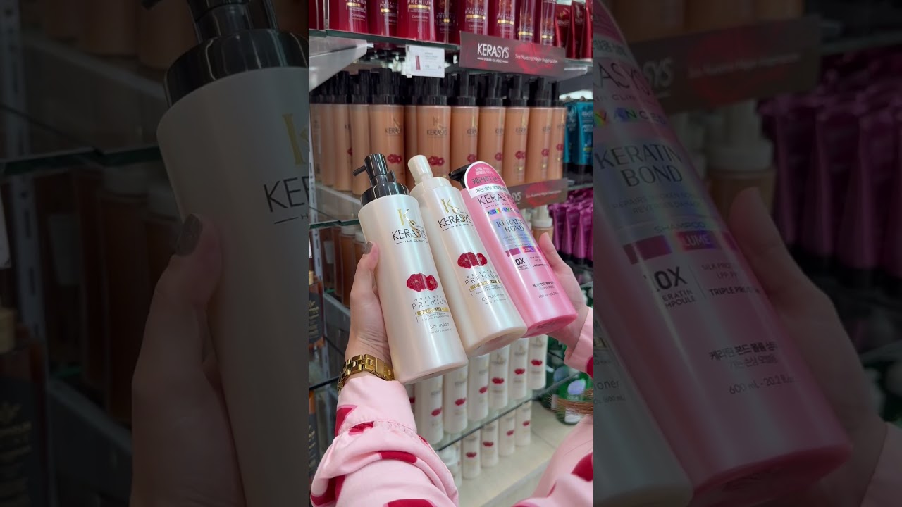 Qual shampoo da Kerasys  voc&ecirc; deve usar. #kerasys #comprasparaguai