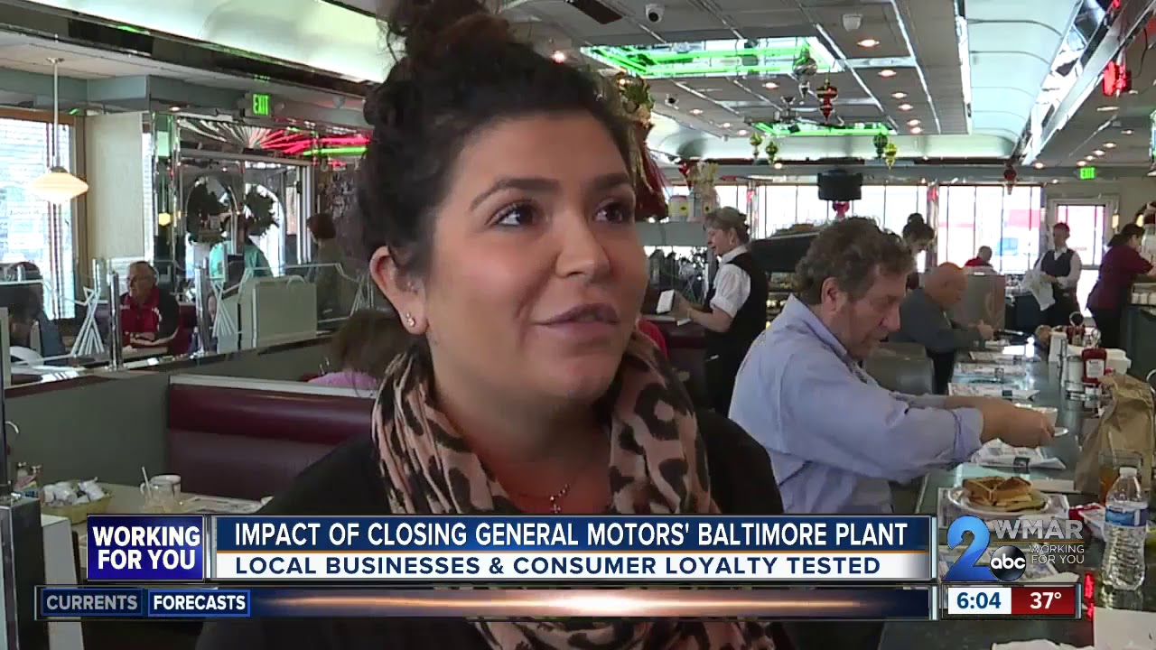 Impact of closing General Motors&rsquo; Baltimore plant
