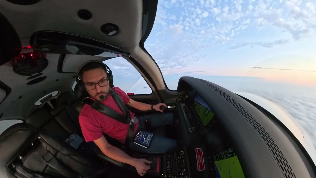 ILS Approach Down to Minimums in North Myrtle Beach, SC in a Cirrus