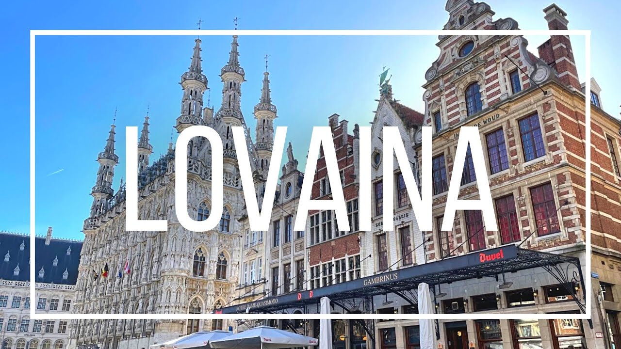 Paseo en bicicleta por los alrededores de Lovaina, Bélgica | Flandes en Otoño