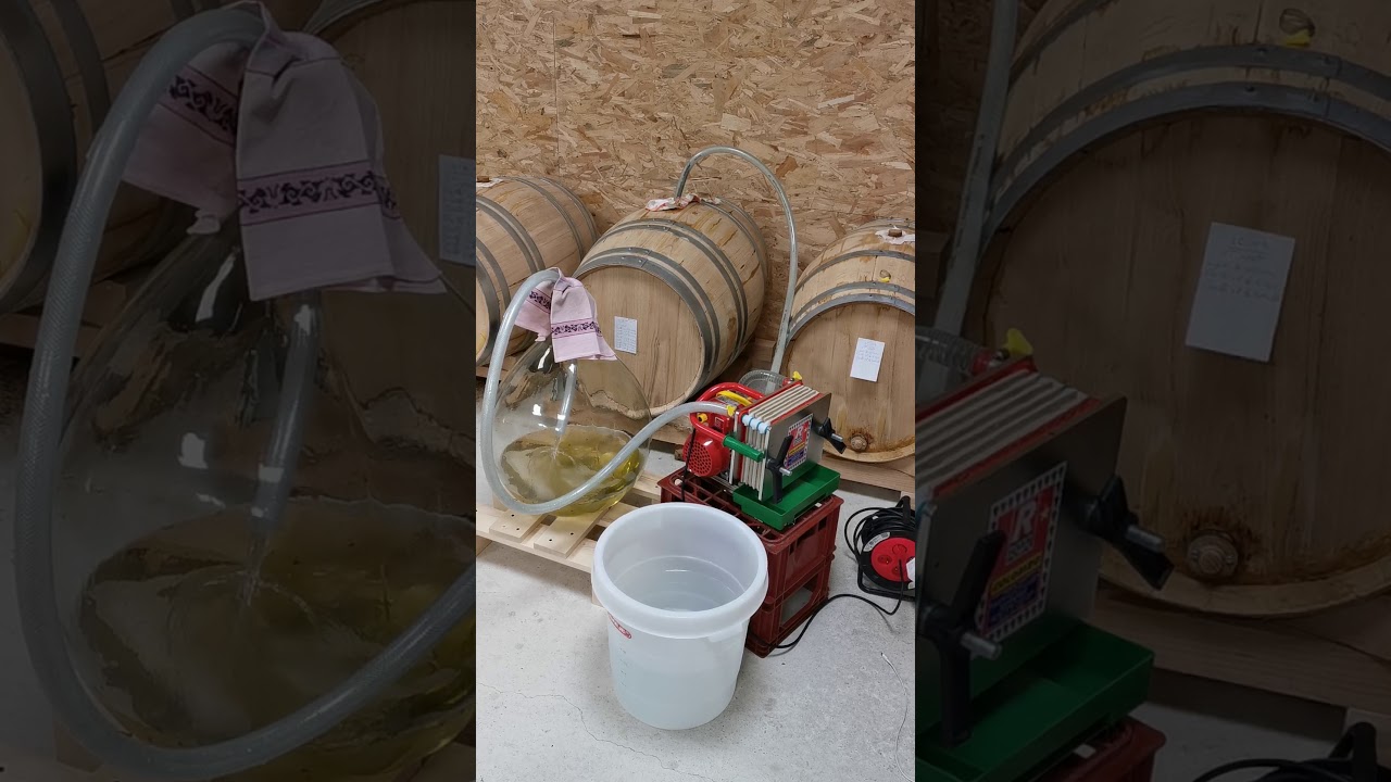 Fabrication de l'hydromel - la filtration chez Apis Terrae