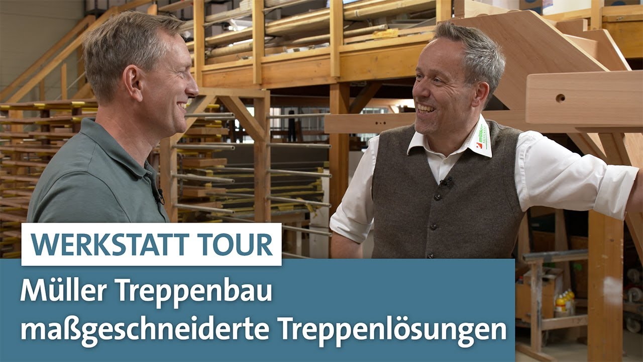 1.000 Treppen j&auml;hrlich aus dem Weserbergland | Werkstatt Tour | LIGNA.TV #roomtour #handwerk