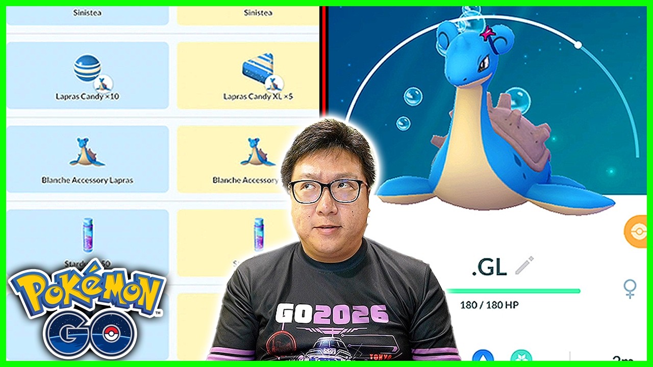 Blanche&rsquo;s Quest for Knowledge for Special Lapras in Pokemon GO